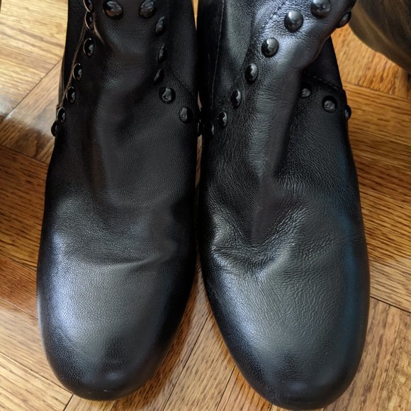 Like New Coach Block Heel Knee-high Boots - Picture 5 of 8